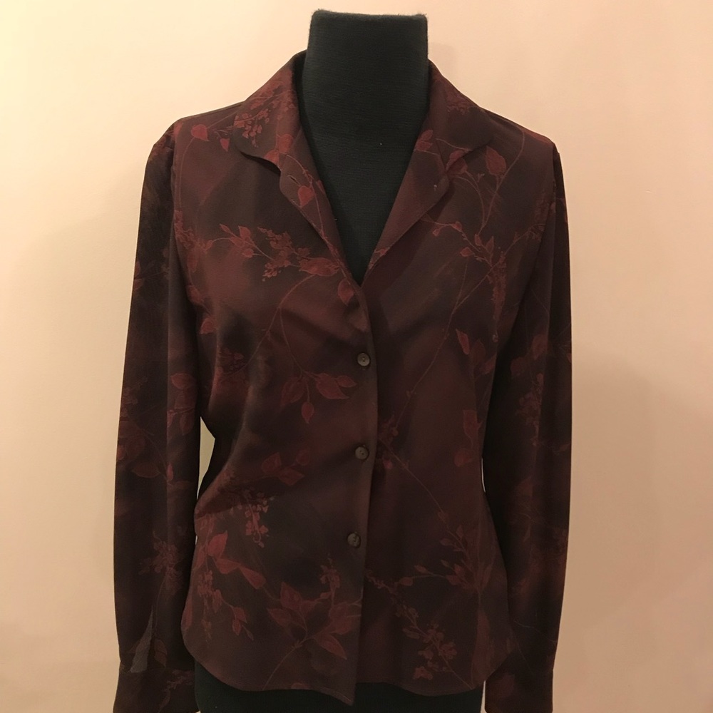 Classy Rena Rowan Button Down Blouse - image 5